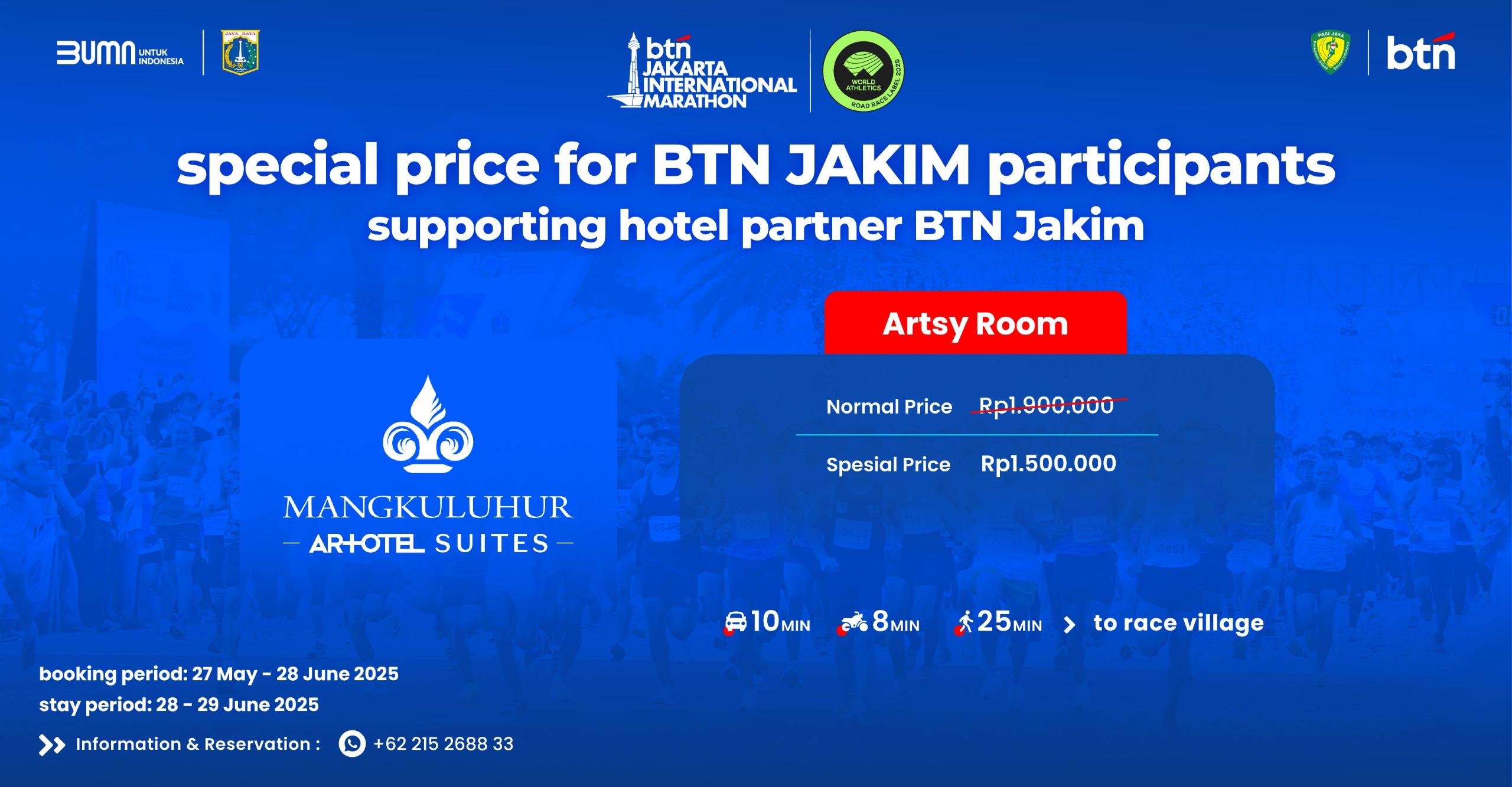 Mangkuluhur Artotel Suites